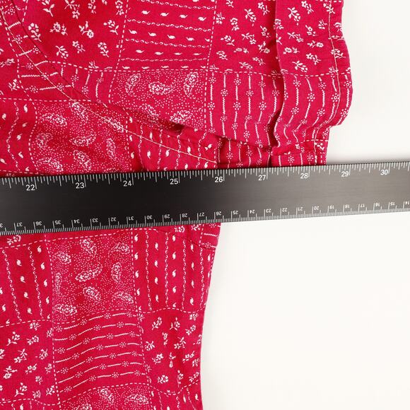 C.E. Schmidt Workwear Womens 3X Button Down Top Pink Front Pockets - Picture 4 of 9